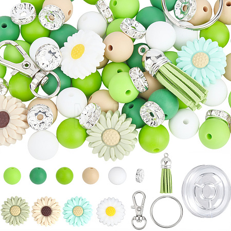 DIY Keychain Making Kits DIY-PA0001-89B-1