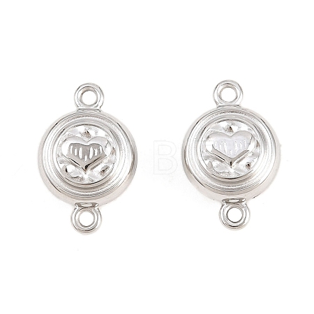 304 Stainless Steel Magnetic Clasps with Loops STAS-P452-04B-P-1