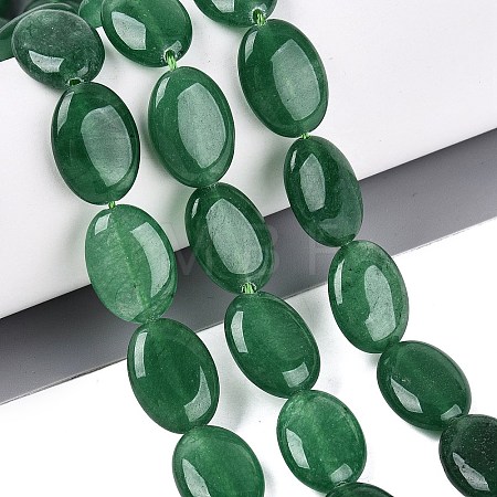 Dyed Natural White Jade Beads Strands G-N370-01A-06-1