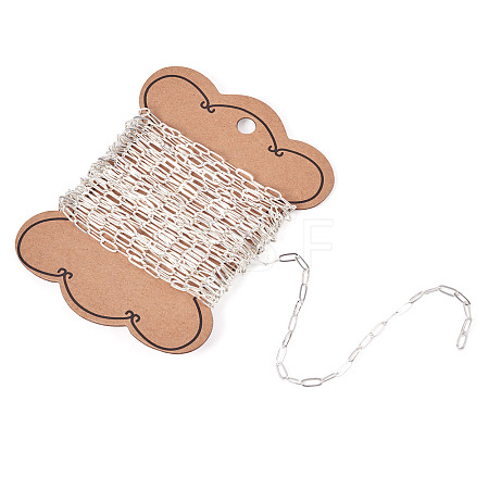 5M Brass Paperclip Chains CHC-TA0001-39S-1