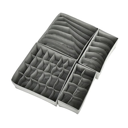 4Pcs Non-woven Fabrics Drawer Organizer Set AJEW-C047-02A-1