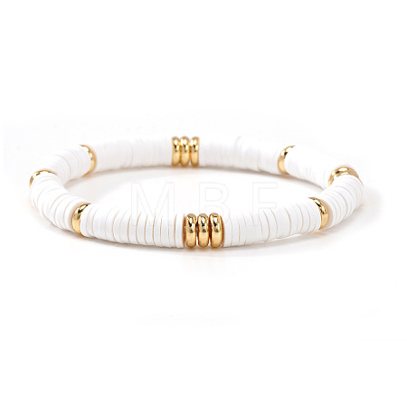 Alloy & Resin Beads Stretch Bracelets for Women UJ8716-5-1