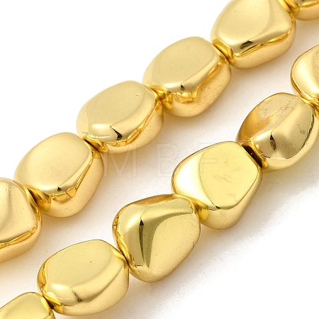 Electroplate Glass Beads Strands EGLA-F166-06G-1