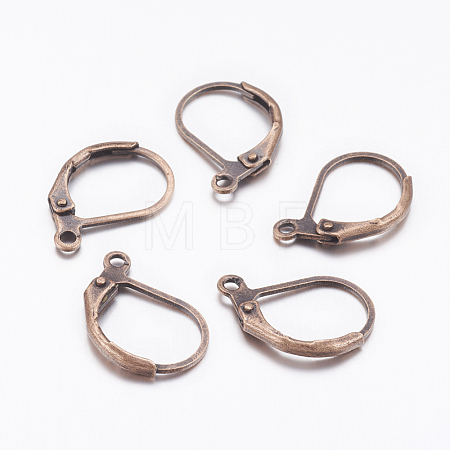 Brass Leverback Earring Findings EC223-NFR-1