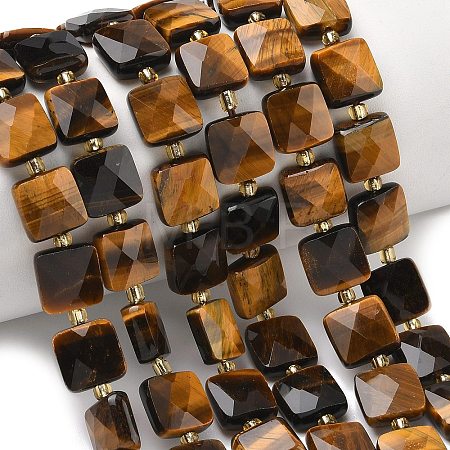Natural Tiger Eye Beads Strands G-L642-L03-10mm-02-1