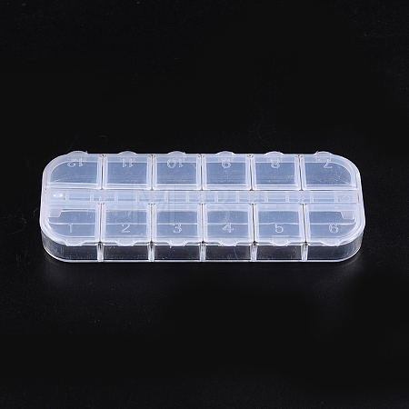 Plastic Bead Containers C087Y-1