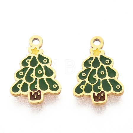 304 Stainless Steel Charms STAS-N112-01C-G-1