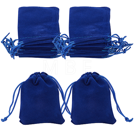 25Pcs Rectangle Velvet Drawstring Pouches TP-BBC0001-04A-01-1