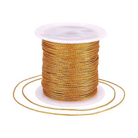 2 Rolls Round PET Metallic Thread MCOR-TADJ0001-01D-01-1