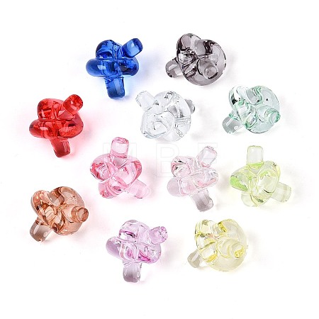 Transparent Acrylic Beads TACR-T030-27M-1