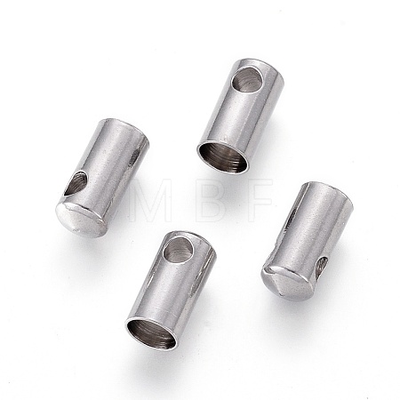 Tarnish Resistant 304 Stainless Steel Cord Ends STAS-K190-01G-P-1