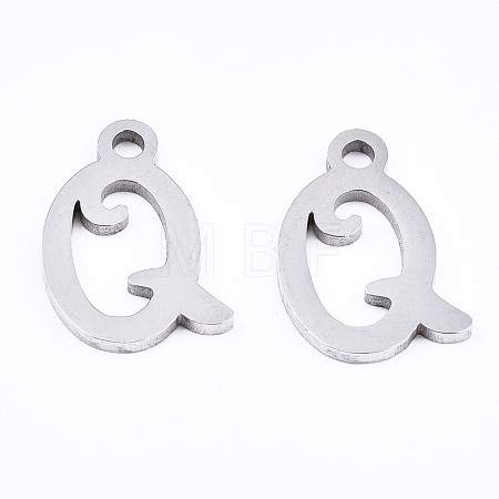 Non-Tarnish 201 Stainless Steel Charms X-STAS-T044-217P-Q-1