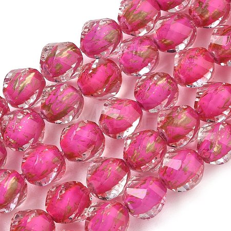 Resin & Glass Beads Strands GG-CBA48D8-01N-1