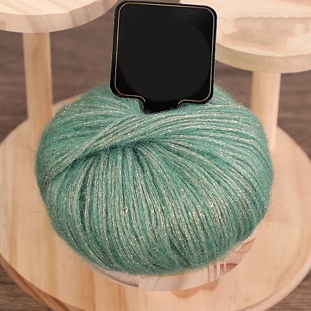 Sparkly Fuzzy Mohair Glitter Yarn PW-WG4F9B3-08-1