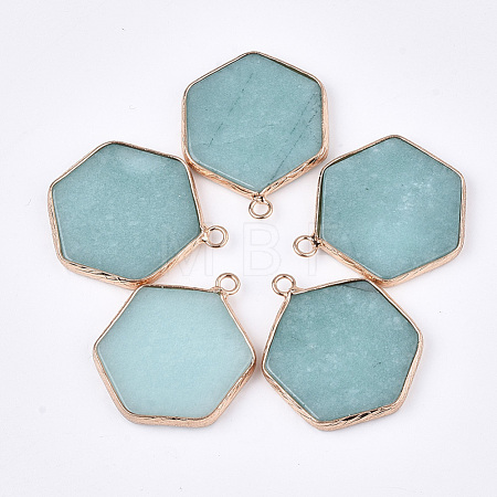 Natural White Jade Pendants G-S344-89D-1