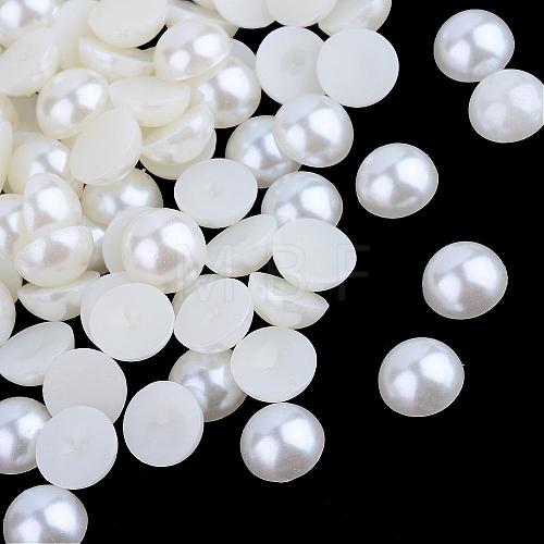 ABS Plastic Cabochons OACR-S012-4mm-Z24-1