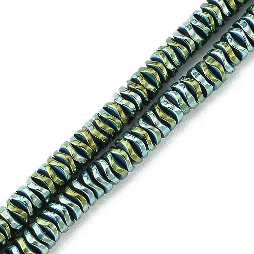 Electroplated Synthetic Non-Magnetic Hematite Beads Strands G-H020-M01-07-1