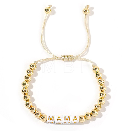 Unique Mama Bracelet for Mother's Day Gift HN9518-1