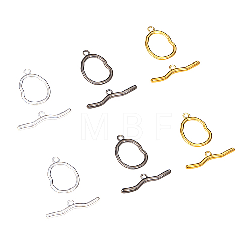   Alloy Toggle Clasps PALLOY-PH0005-74-NF-1