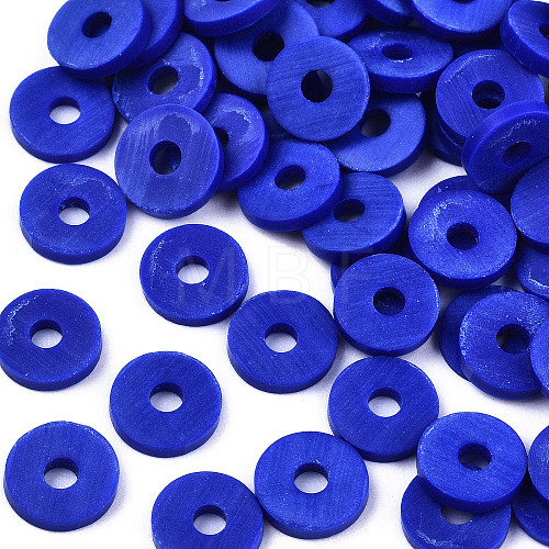 Handmade Polymer Clay Beads X-CLAY-Q251-6.0mm-41-1