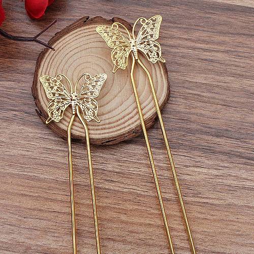 Ancient Style Brass Hair Fork Finding PW-WG3DF9A-02-1