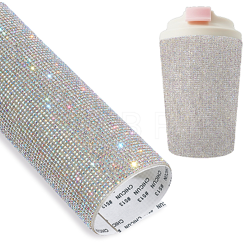 Self-Adhesive Rhinestone Stickers DIY-WH0430-210A-1