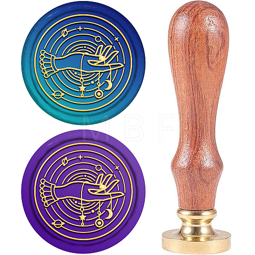 Wax Seal Stamp Set AJEW-WH0208-766-1