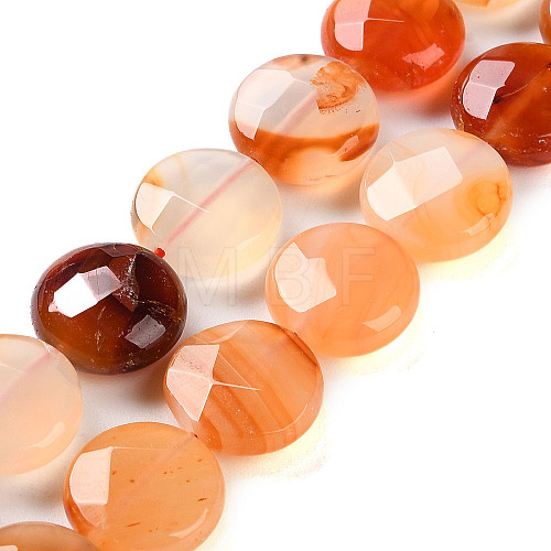 Natural Agate Beads Strands G-H024-A01-03-1