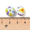 Handmade Porcelain European Beads PORC-C009-01B-3