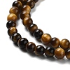 Natural Tiger Eye Beads Strands G-G099-4mm-4-2