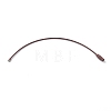 Baking Paint Stainless Steel Cable Wire Keychain AJEW-WH0413-15K-2