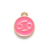 Alloy Enamel Pendants ENAM-S124-01B-03D-2