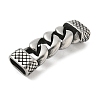 304 Stainless Steel Twisted Chain Connector Charms STAS-Z147-11AS-04-2