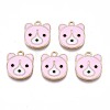 Alloy Enamel Pendants LS-ENAM-N054-75E-1
