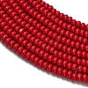 Synthetic Turquoise Beads Strands G-Z110-B01-2x4mm-02-4