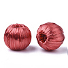 Handmade Raffia Woven Beads WOVE-Q077-20A-02-2