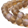 Synthetic Moonstone Beads Strands G-E573-01B-07-4