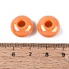 Opaque Acrylic European Beads OACR-E033-19J-2