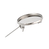 304 Stainless Steel Brooch Cabochon Settings STAS-E547-08E-P-3