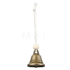 3Pcs 3 Styles Iron Bell Pendant Decorations HJEW-JM02174-4