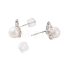 925 Sterling Silver Studs Earring EJEW-H002-23P-2