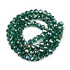 Electroplate Glass Beads Strands LS-EGLA-A044-T6mm-B18-3