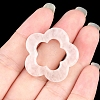 Natural Quartz Crystal Hollow Flower Pendants PW-WG95796-10-1