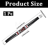 1Pc Alloy & Leather Cord Bracelets for Men Women BJEW-CL0001-56-2