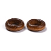 Donut Wooden Linking Rings X-WOOD-Q014-12mm-07-LF-2