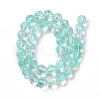Transparent Glass Beads Strands GLAA-F114-02B-06-2