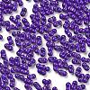Baking Paint Glass Seed Beads SEED-A033-04O-3