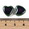 Two Tone Crackle Glass Beads GLAA-Z007-10E-4