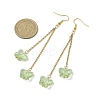 Butterfly Glass Dangle Earrings EJEW-JE05858-3