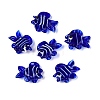 Handmade Lampwork Beads Strands LAMP-N024-35B-1